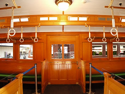 モハ1形3等電動車車内